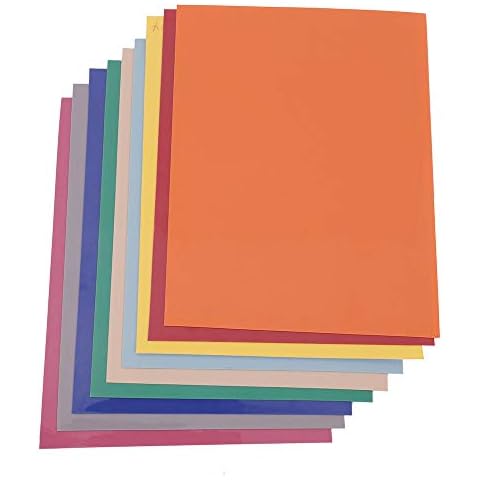 Sunice 11 Colors Pack of 21cmx30cm Flock HTV Vinyl Bundle Heat Transfer Vinyl Iron on Transfer for Tshirt Cover