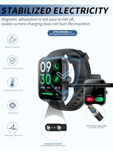 Câble de charge TEMINICE IDW25 cordon USB magnétique pour montre connectée - 2