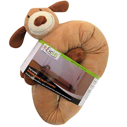 Evelots Draft Stopper/Blocker - Energy Saving Puppy Dog Door/Window-38 Inch-Keep Heat In-Cold Air/Noise/Odors Out #TOP3