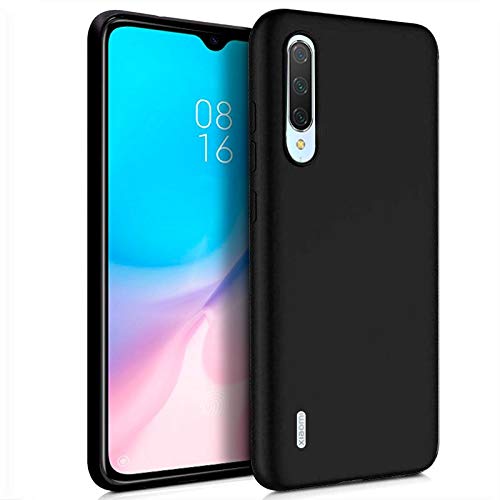 Cool Silicone Case for Xiaomi Mi 9 Lite (Black)