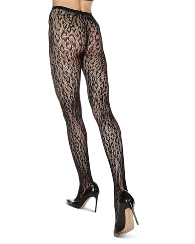 Image of MeMoi Women's Artistic Garden Nylon Net Tights