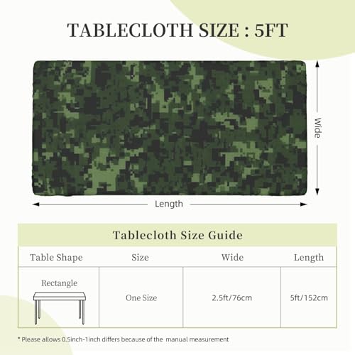 Nappe de table imperméable 76 x 152 cm pour repas sereins - 3