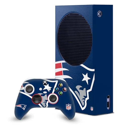 Autocollant Xbox Series S NFL New England Patriots sticker console manette Xbox