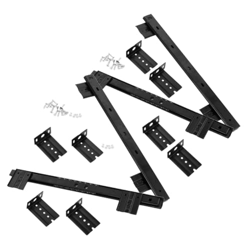 Rails coulissants stables LIFKOME mécanisme clavier acier - 2