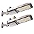 ACOHOOK 420W LED Parking Lot Light (60000lm Eqv 2000W HID HPS) Arm Mount LED Pole Light, IP65 5000K Outdoor Commercial Area Lighting Dusk to Dawn ???? ???????????????????? ????????????????????????????????-2Pack