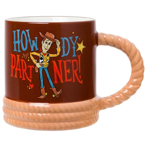 Taza Cerámica 3D Toy Story Woody 20 onzas miniatura 1