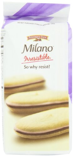 Image of Pepperidge Farm Raspberry Milano Cookies, 7-Ounce (Pack of 4)