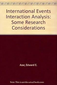 Paperback International events interaction analysis: some research considerations (Sage professional papers in international studies, ser. no. 02-001) Book