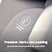 Maxi-COSI Pria All-in-One Convertible Car Seat, Infant to Toddler Car Seat, Easy-Install Harness, Machine-Washable Cover, 5-100 lbs, Sea Salt