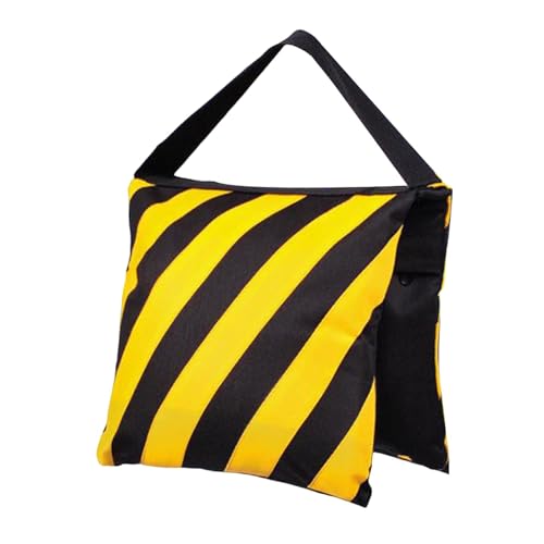Saco de arena vacío amarillo para fotografía y camping 2