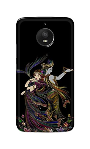 Image of Lord Radha and Krishna Hard Back Case Cover for Motorola Moto E4 Plus, XT1770, XT1773, Motorola Moto E Plus (4th Gen.) Back Cover -(J5) VNS2223