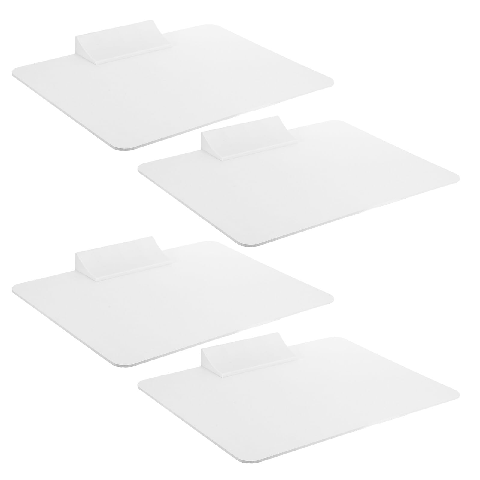 4 set di divisori in PVC indipendenti per la privacy, pannello acustico per ufficio, aula e forniture per studenti, partizioni insonorizzate per una maggiore messa a fuoco