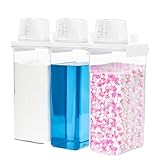 Bee Vibes Dispensador De Jabon Liquido Para Lavandería Tapas Herméticas Diseño Práctico Y Fácil De Verter Para...