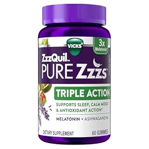 ZzzQuil PURE Zzzs Triple Action, Me...