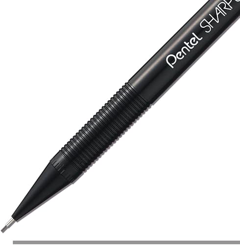 Miniatura 5 de Pentel Sharplet-2 - Lápiz automático, tamaño de plomo de 0.020 in, barril negro, caja de 12 (A125A)