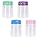 NUOLUX 4Pcs Enfants Visière Complète Visière Anti-Éclaboussures Couvre-Visage Lunettes De Protection Visage Anti-Poussière Pour Salon En Plein Air