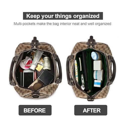 Image of Purse Organizer Insert, Handbag & Tote Organizer, Bag in Bag, Perfect for Speedy Neverfull and More