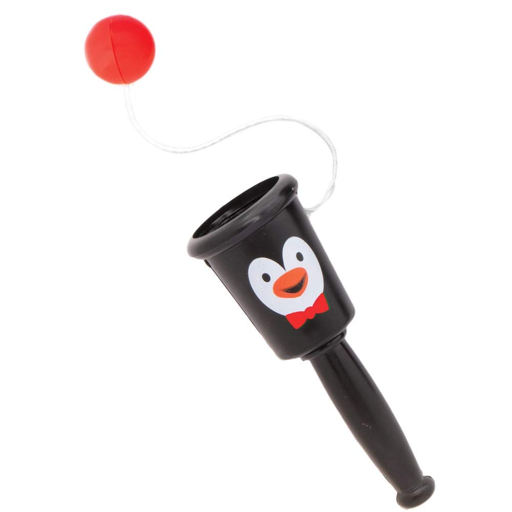 Baker Ross AX583 - Lot De 6 Jeux De Rattrapage Balles Pingouin, Jouets Fête Enfants Noël, Cadeaux Réveillon