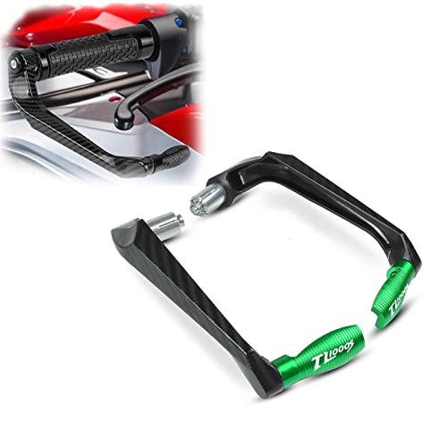 Protège-mains moto CNC vert garde levier Suzuki TL1000S 1998
