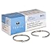 01439 Sparco Book Rings - Nickel Plated - 50 / Box - Silver