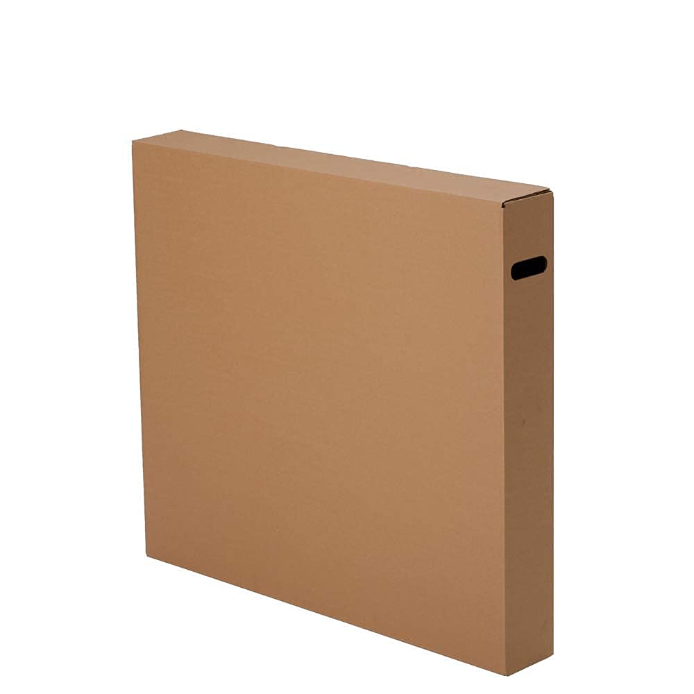 BB-Verpackungen 5 x Bilderkarton 900 x 120 x 800 mm (2-wellig, Bilderkarton braun)