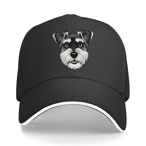 Casquette de baseball chien pour vos balades en plein air avec fermeture réglable