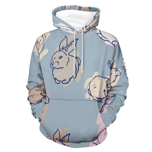 Sweat à capuche UMENG le pull unisexe confortable contre le froid pour homme et femme