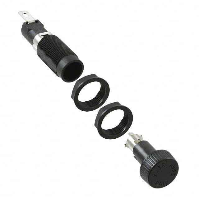 Littelfuse - H345913 - Fuse Holder 20 A 600V 1 Circuit Cartridge Panel Mount (Pack of 15)