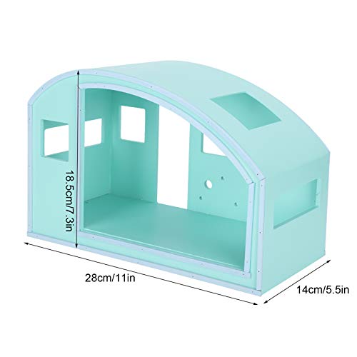 Tissting DIY Miniatur Puppen Haus Montieren Möbel Zimmer Kit Building Toy Handmade Craft Geschenk mit Leichter Musik – Bild 3