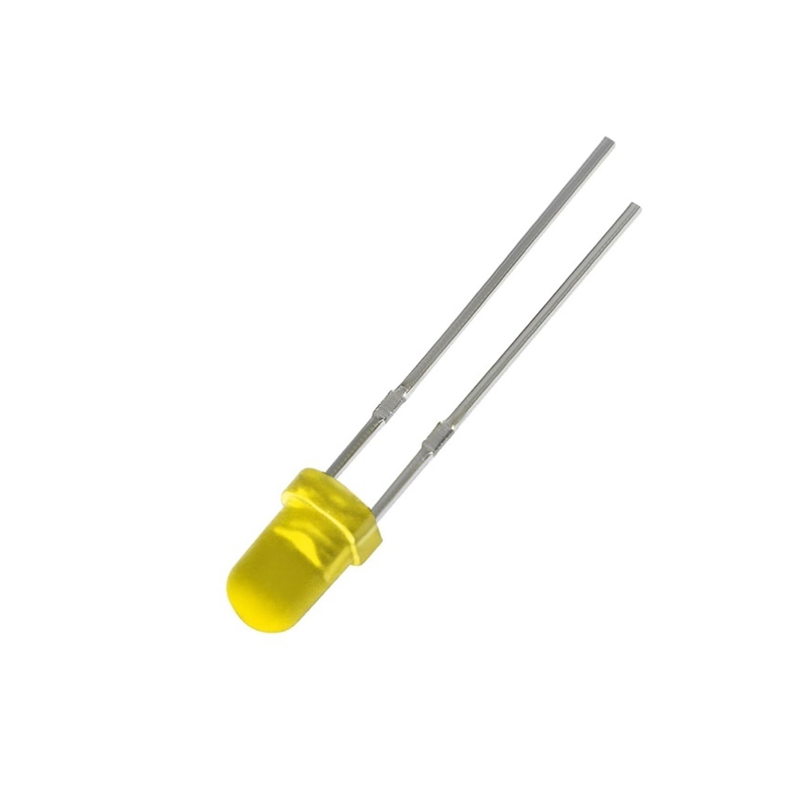 WHWRCADV 10 PCS LED Diode F3 Super Bright White Red Yellow Blue Green Led Lights Diodes 5mm(Yellow)