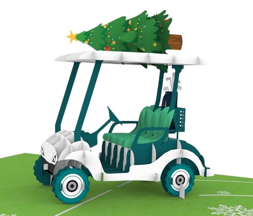iGifts And Cards 3D Pop-Up Golf Cart