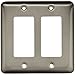 BRAINERD MFG/LIBERTY HDW W10252-SN-U SN Stamp 2G Deco Plate