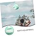 balacoo Volleyball Ball Soft Indoor Sports Training Practice Ball Eye-catching Colors