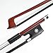 Professional 4/4 Full Size Violin Bow High Quality Brazilwood Stick Ebony Frog Natural Horsehair Clear Tone For Adults and Student VINGOBOW Hand Made