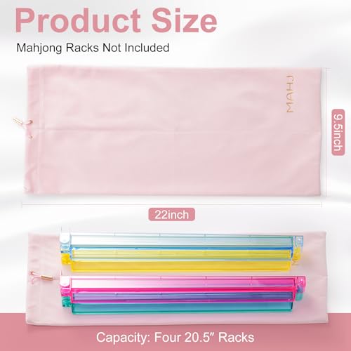 Bolsa organizadora para racks y pushers de Mahjong miniatura 3
