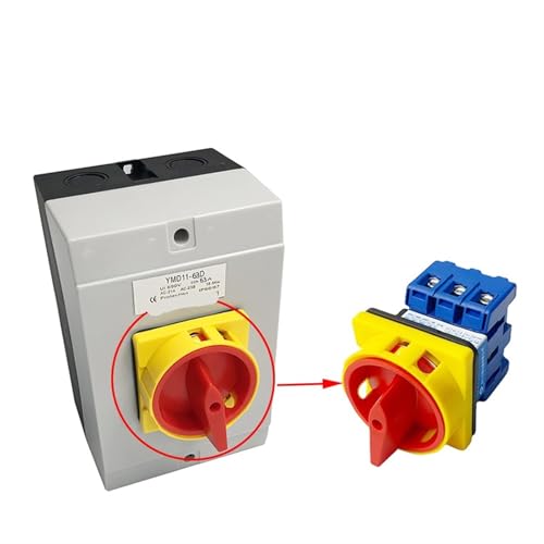 Interrupteur d'isolateur 63A pour bloquer le courant durant la maintenance