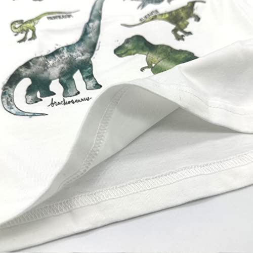 Image of Julylee Girls Cotton Pink Sweatshirts Hoodie Dinosaur Printed Tops