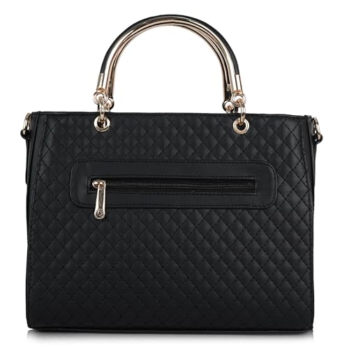 Image of Lady Quinton Quilted Handbag with Detachable Shoulder Strap