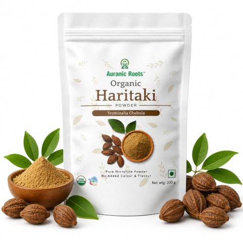 Image of Organic Haritaki Powder - Pure Terminalia Chebula - For Digestive Health, Detox and Gut Support - No Additives - 200 g | Pack of 1