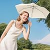 Lejorain Collapsible Umbrella Compact Travel - Lig... #4