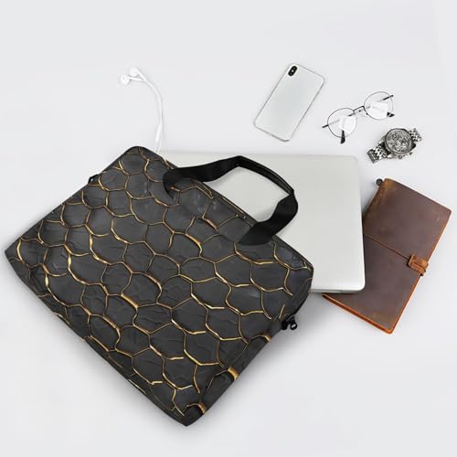 ALAZA Maletín para portátil 13-15.6 pulgadas con estampado serpiente miniatura 7