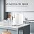 Ecoviva Mate 4 Countertop Reverse Osmosis Water Filter System with UV, BPA Free, 7-Stage Filter, Pure to Drain 3:1, Instant-Hot, Indoor No Installation, Meet NSF/ANSI 58 Desktop Water Purifier