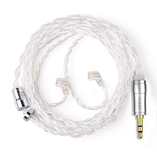 �yKBEAR 4904�zQDC 3.5mm���P�[�u�� 4�� 4�c99.99%�̏��� �P�[�u�� 3.5mm�C���z���A�b�v�O���[�h�P�[�u���C���t�H�������P�[�u��ZSX/ZSN PRO/ZS10 PRO/ZEX PRO/ZAX/ZAS/EDX PRO/DQ6/A