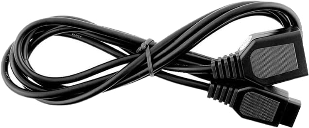 Miniatura 3 de Cable de extensión de repuesto de 9 pines con cable para controlador de videojuegos compatible con sega Genesis mini 2, compatible con consola de