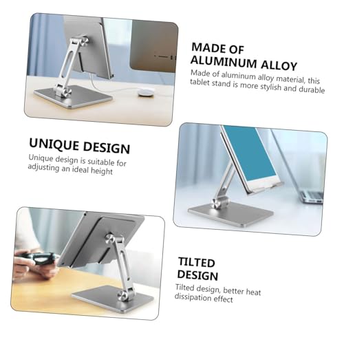 Base portátil ajustable de aleación de aluminio para laptop miniatura 6
