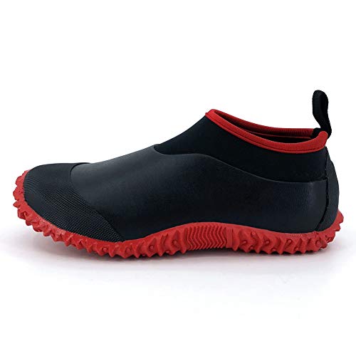 SYLPHID Men's Garden Shoes Women's Rain Shoe Waterproof Neoprene Camp