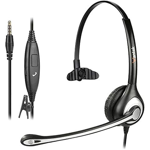 Auriculares Wantek con Micrófono Cancelación de Ruido Cover