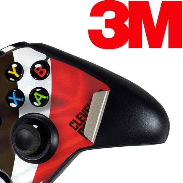 Skinit Decal Gaming Skin Compatible with Xbox One Controller - Officially Licensed NFL Cleveland Browns Design