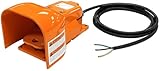 SSC Controls G500-MO-1502 Foot Switch, Electrical, Cable with Leads, Momentary Action, Heavy Duty, Shop or Industrial, Made in USA