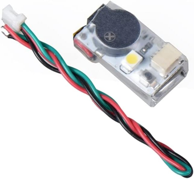 JHE20B Finder Super Loud Buzzer Tracker Over 100DB Built-in Battery for Flight Controller RC Drone - (Color: as Shown)